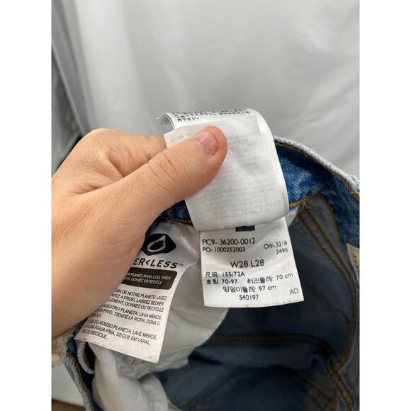 Levi's distressed 501 crop jeans - Picture 5 of 5